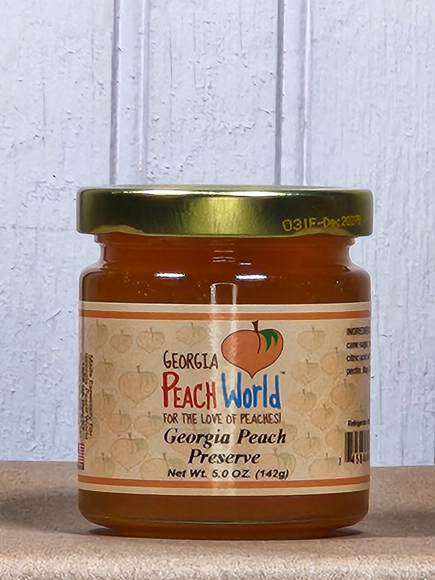 Georgia Peach Preserves 5 oz