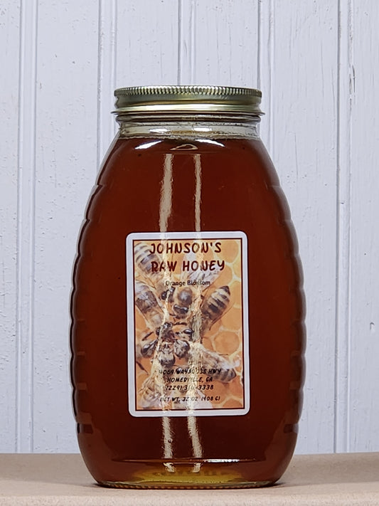 Orange Blossom Raw Honey - 2 lb