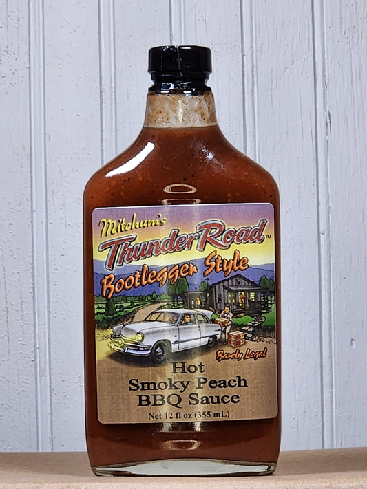 Thunder Road Smoky Peach BBQ Sauce Hot