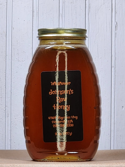 Wildflower Raw Honey - 2 lb