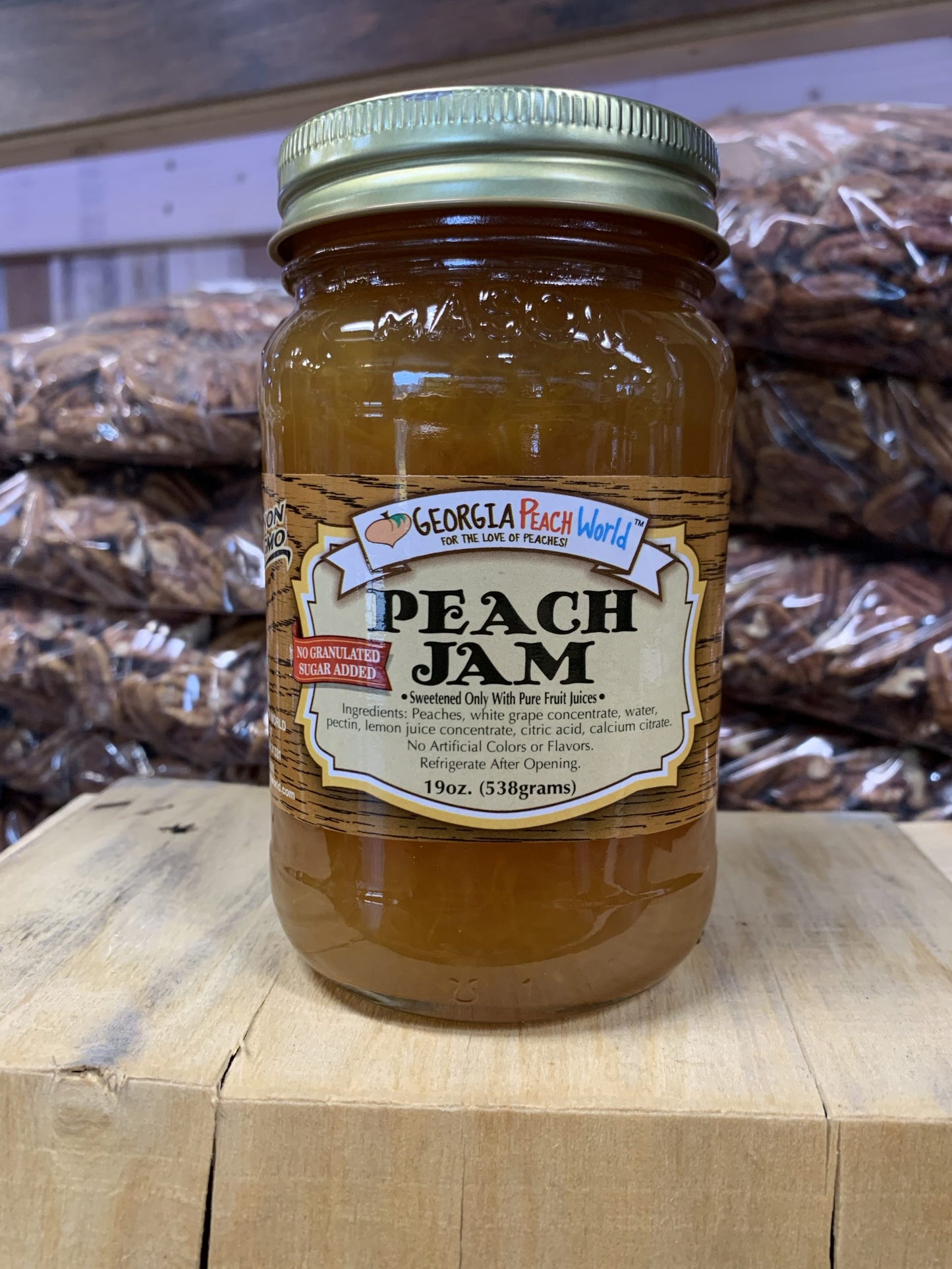 Peach Jam - No Sugar Added